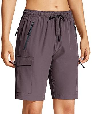 Jessie Kidden Womens Hiking Cargo Shorts Stretch Golf Active Shorts with Pockets Quick Dry Lightweight Shorts for Women