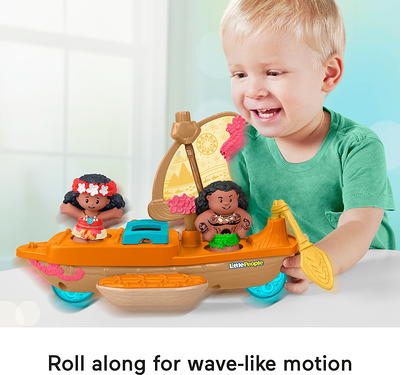 Fisher Price Little People Disney Princess Moana Toys, Moana Maui's Canoe,  Toddler Toys - Macy's