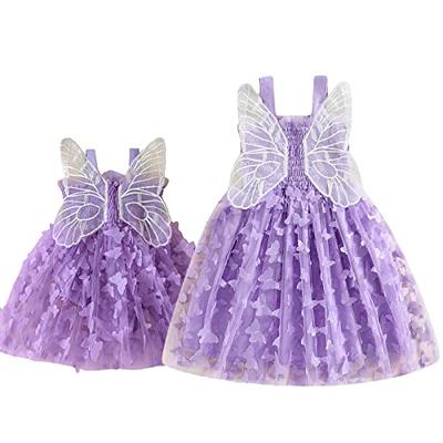 1PC Flying Flower Fairy Dress Elf Cosplay Skirt Costume for Children Kids  Girls (Suits for 7-8 Years Old) - Walmart.com