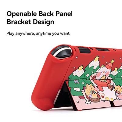 DLseego Protective Case Compatible with Switch OLED,Soft Touch