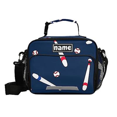 Glaphy Custom Baseball and Bat Lunch Bag for Boys Girls Kids, Personalized  Your Name Lunch Tote Bags Insulated Lunch Box for School Travel Picnic -  Yahoo Shopping