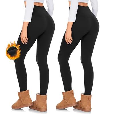 2 Pack Heathyoga High Waisted Yoga Leggings Pants for Women with Pockets 