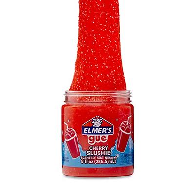 Elmer's Gue Pre-Made Slime, Blue Clear Slime, Includes 4 Sets of Unique  Mix-Ins, 1.5-lb Bucket 