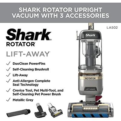 Shark Lift-Away with Powerfins, Self-Cleaning Brushroll Corded Bagless Pet  Upright Vacuum with HEPA Filter in the Upright Vacuums department at