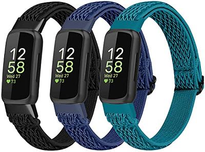 3-Pack Elastic Nylon Bands Compatible with Fitbit Inspire 3/Inspire 2/Inspire  HR/Inspire/Ace 3/Ace 2, Breathable Adjustable Replacement Stretchy Nylon  Loop Wristband Sport Strap for Women Men, 305 - Yahoo Shopping