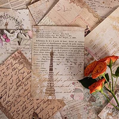 400pcs Junk Journal Vintage Diy Material Paper Journaling Supplies  Scrapbooking Paper Retro Decorat