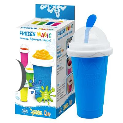 Slushie Maker Cup Quick Freeze Magic Squeeze Cup Ice Cream Maker