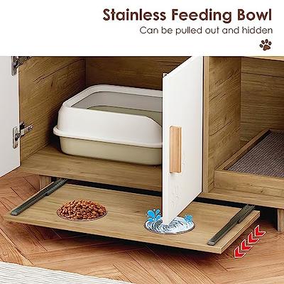 brown cat litter box mat to stop kitty litter tracking