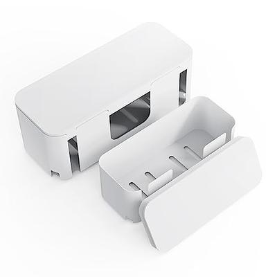 Ntonpower Cable Organizer Box Wall Mountable with Lock Lid