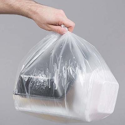 Clear 2 Gallon Trash Bag (200 Pack) Un-Scented Small Garbage Bags for  Bathroom C