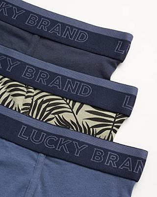 Lucky Brand Men's Underwear - Casual Stretch Boxer Briefs (3 Pack)