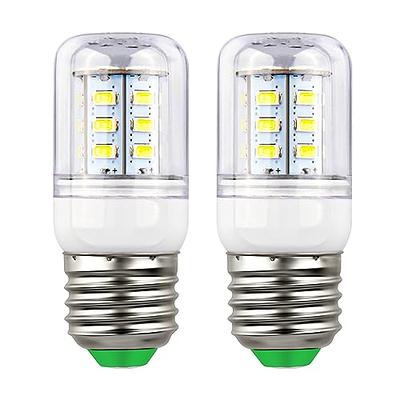 E17 Intermediate LED 3.5W Fridge Light Bulb Replacement Compatible with  Kenmore Refrigerator 480LM 110V-130V Daylight White 5000K, Fit for  Frigidaire Freezer Lamp Microwave Over Stove Bulb, Pack of 2 - Yahoo  Shopping