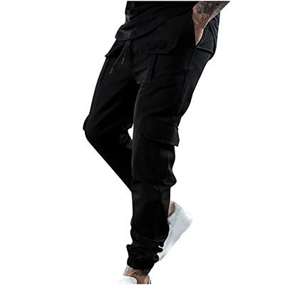 Men's Cargo Pants with Chain Goth Relax Fit Sport Joggers Cotton Cargo  Sweatpants Trousers Long Pants (Khaki,S) - Yahoo Shopping