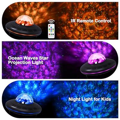 Led Galaxy Projecteur Night Light Ocean Wave Star Projection avec