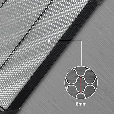 Comgrow Honeycomb Laser Bed 400x400mm with Aluminum Plate for Laser Engraver Cutting Machine,Laser Engraving Cutter Iron Honeycomb Working Size 15.7