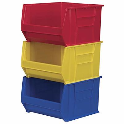  Akro-Mils 66497RDGRN 18 Gallon Plastic Stackable