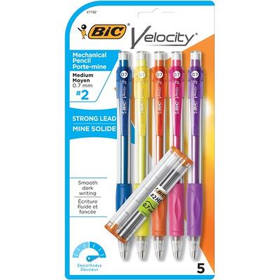 BIC Mechanical Pencil Kit, 24 Velocity + 1 Break Resistant, 0.7mm Lead,  25-count