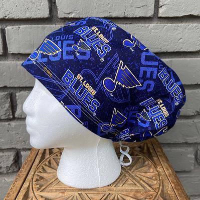 St Louis Scrub Cap, Surgical Scrub Cap, Scrub Caps for Women, Scrub Hats,  Euro Scrub Cap, Scrub Cap with Buttons, Scrub Hat with Toggle