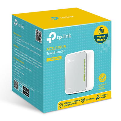 TP-Link N300 Wireless Portable Nano Travel Router(TL-WR802N) - WiFi  Bridge/Range Extender/Access Point/Client Modes, Mobile in Pocket