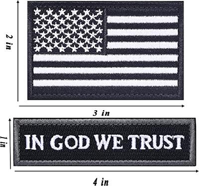 Multi Cam USA Flag Military Hook & Loop American Flag Patch SET - 2 PATCHES!