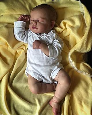 XIBLC Reborn Baby Dolls Boy, Realistic Newborn Baby Dolls, Real