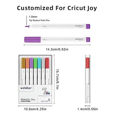  welebar 1.0 Tip Pen Set for Cricut Maker 3/Maker/Explore 3/Air  2/Air, Premium Marker Pen Set of 36 Pack Medium Point Pens for Drawing,  Writing, Accessories for Cricut Machines : Arts