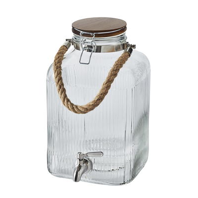 Style Setter Willow Bay 1.5 Gal., Clear, Ribbed Pattern, Cold