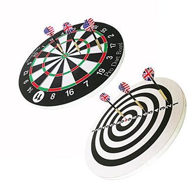 Paper Wound Dart Board Indoor Hanging 20-Point Darts and Target Bullseye  Game Comes with Six