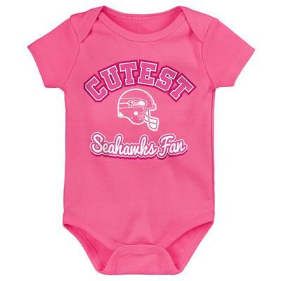 Official Seattle Seahawks Baby Rompers, Infant Seahawks Clothing, Newborn  Onesie, Baby Seahawks Bodysuit