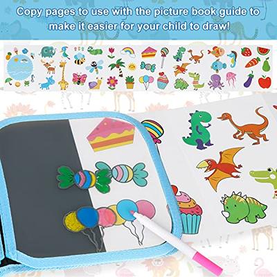  IRWPITW Magical Water Painting Pens for Kids, 12 Colors Magic  Drawing Pen Bundle, Kiddies Create Magic Pen Floating Ink Drawings Set with  Spoons and Towel, Tattoo Water Marker Gifts for Boys