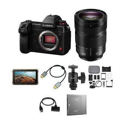  Panasonic LUMIX S5 Full Frame Mirrorless Camera, 4K 60P Video  Recording with Flip Screen & WiFi, LUMIX S 20-60mm F3.5-5.6 Lens, L-Mount,  5-Axis Dual I.S., DC-S5KK (Black) : Electronics