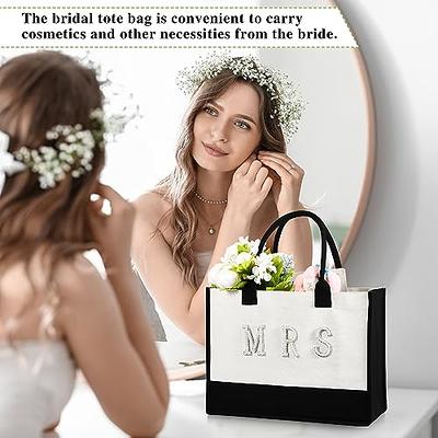 Sweetude Bride Canvas Tote Bag Bride Shower Gifts for Wedding with Handle  for Engagement Honeymoon Party Favors - Yahoo Shopping