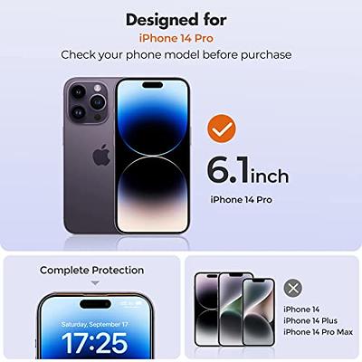 UNBREAKcable Shatterproof Tempered Glass Screen Protector for iPhone 12/12  Pro [2-Pack] [99.99% HD Clear] [Easy Installation Frame] [9H Hardness]