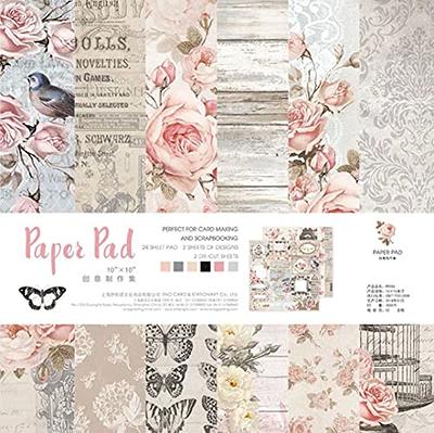 Black and White Scrapbook Paper - 18 Double-Sided Sheets