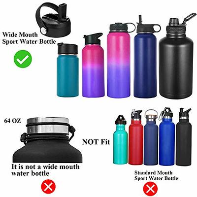 Hydro Flask Wide Mouth BPA Free Travel Mug Hydro Flip Lid, Plum 