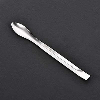 Lab Spatula Stainless Steel 15 PCS Lab Spoon Micro-Scoop Laboratory Tiny  Spoon for Reagent Sampling Mixing