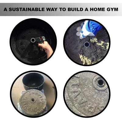 DIY Olympic Barbell Cement Weight Molds For Sale 