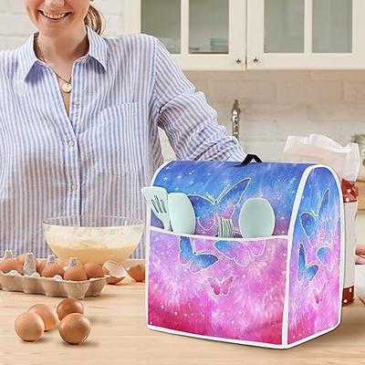 Stand Mixer Dust Cover By Dmarrco fits KitchenAid Til head 4-5 Quart  classic only, good organizer with Pockets for kitchen small appliances