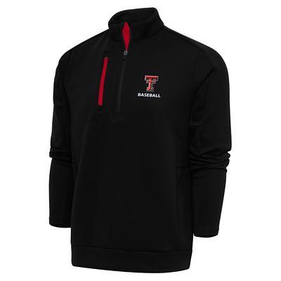 Men's Under Armour Red Texas Tech Red Raiders Sideline Squad Coaches Quarter-Zip Vest