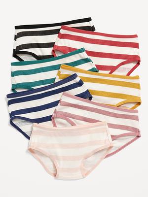 7-pack cotton briefs - Pink/Encanto - Kids