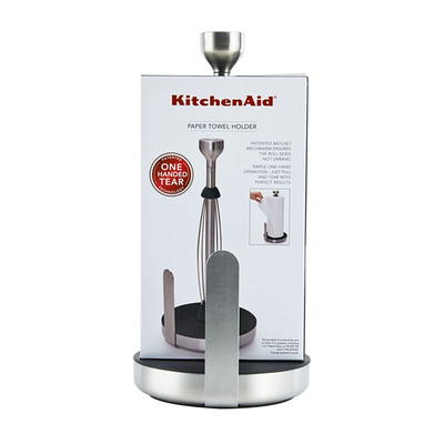 KitchenAid Stainless Steel Paper Towel Holder, Black - Yahoo Shopping