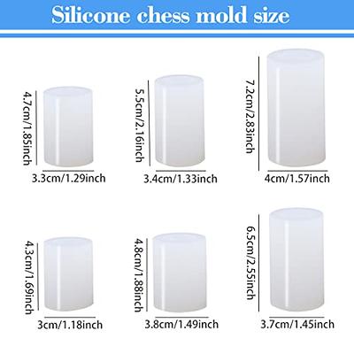 Creative Silicone Chess Mold Chess Shape Silicone Molds Resin