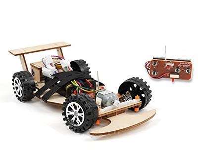 Smartstoy Wooden Solar Car Stem Projects for Kids - Science Kits for Boys & Girls Model Kits to Build - DIY Educational Building toys-c