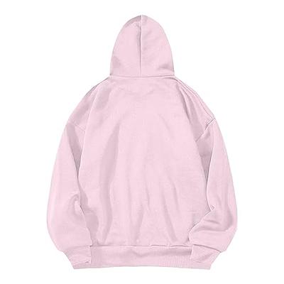 EOPUING Hoodies for Women Fall Clothes 2024 Basic Plus Size Loose fit  Sweatshirts with Pocket, Ladies Cute Fashion Pullover with Hood, Preppy  Clothes Teen Girl Winter Outfits(Pink,Medium) - Yahoo Shopping