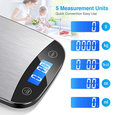 Household Multi-Function Kitchen Scale 22lb/10kg 0.1g Precision