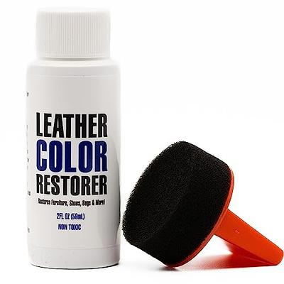 Leather and Vinyl Repair Kit with Ready to Use Color, Dark Gray - Repair,  Recolor & Restore Couch, Furniture, Auto Interior & Car Seats
