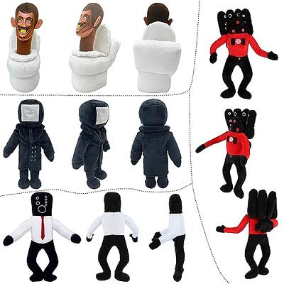 TQJOUJOU Skibidi Toilet Toy Plush, 11inch Speakerman Bosses Cameraman  Plushies Toys, TV Man Stuffed Speaker Man Camera Man Plushies Doll,  Collectible