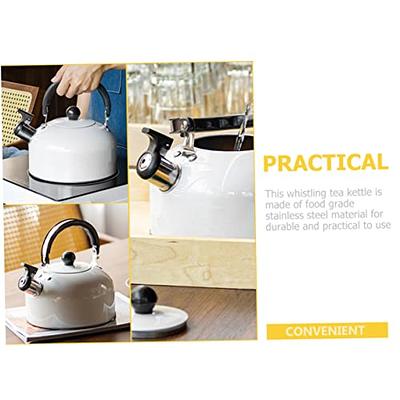 Tea Kettle -2.9 Quart Tea Kettles Stovetop Whistling Teapot Stainless Steel Tea  Pots for Stove Top Whistle Tea Pot - Yahoo Shopping