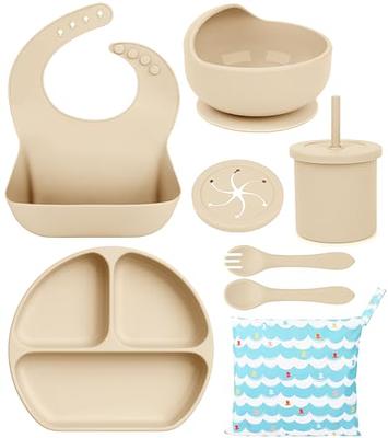 NEW Baby Silicone Bowl & Cutlery Set – Little Snackers