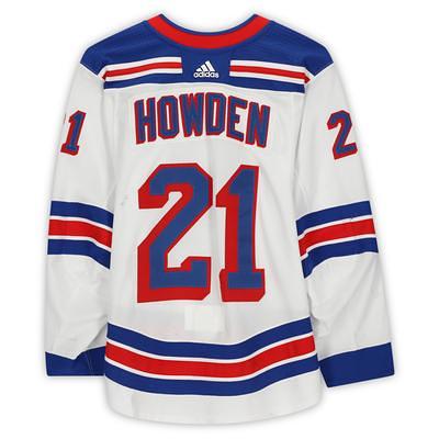 Brett Howden New York Rangers Game-Used #21 White Set 2